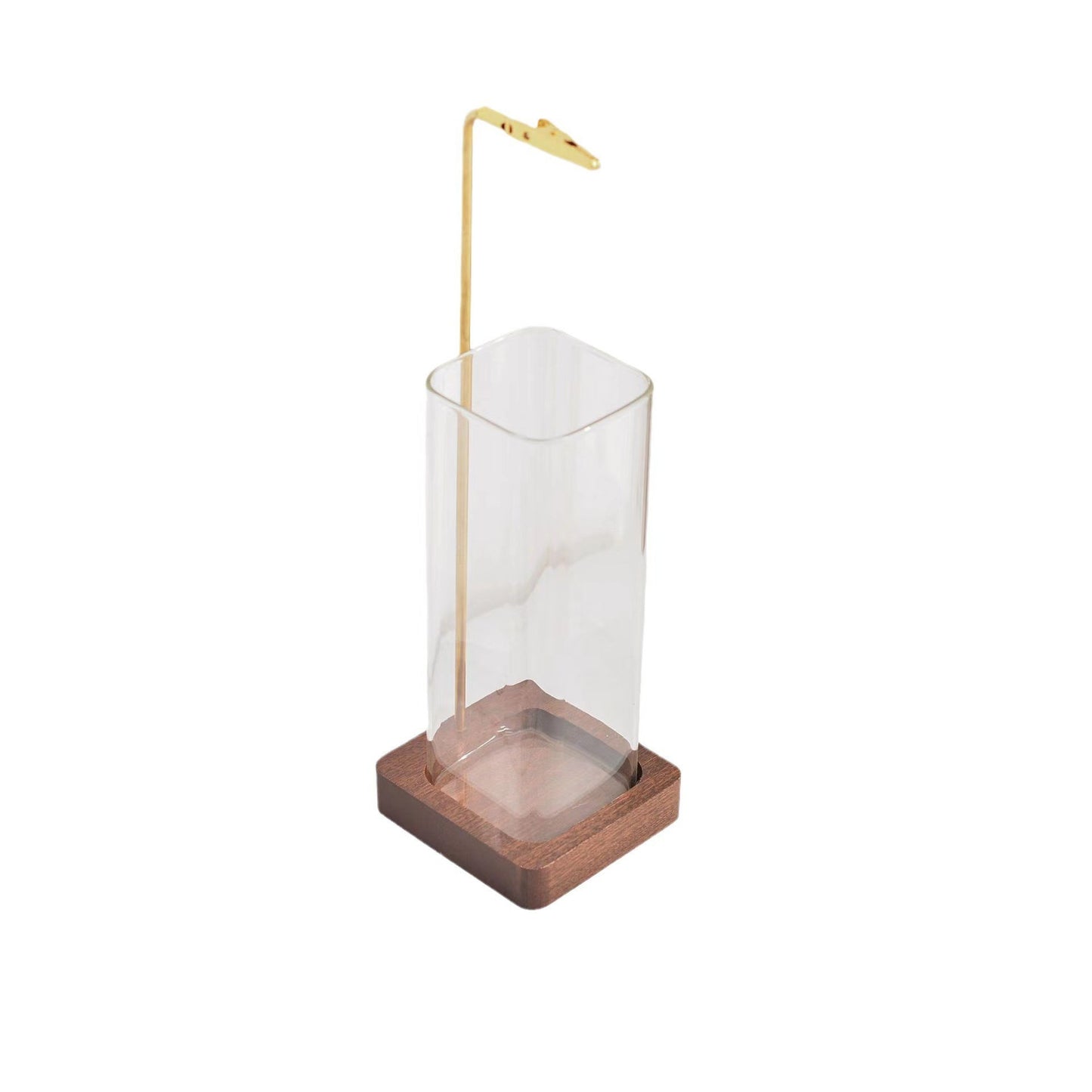 Wooden Backflow Incense Burner with Creative Designs