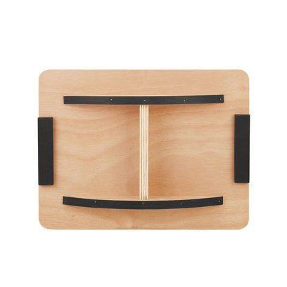wooden balance board