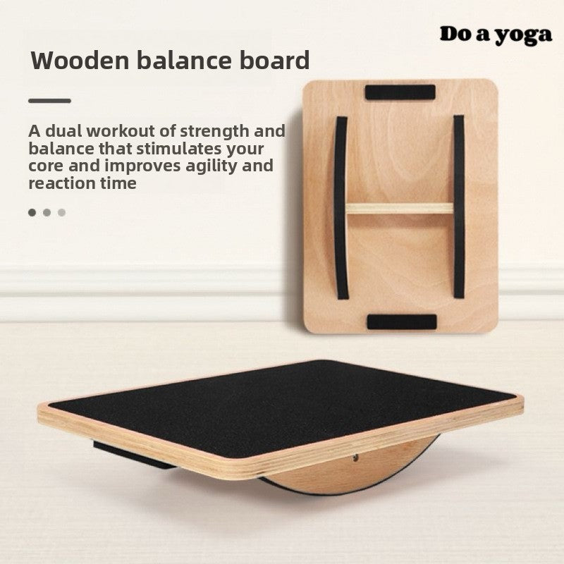 Wooden Balance Board Trainer