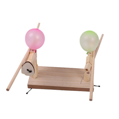Wooden battle toy