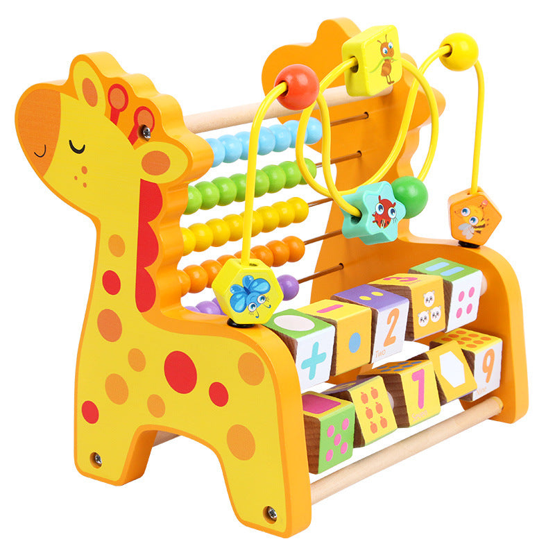 Wooden Beaded Educational Toy