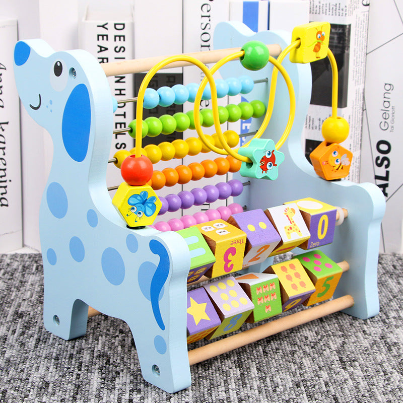 Wooden Beaded Educational Toy