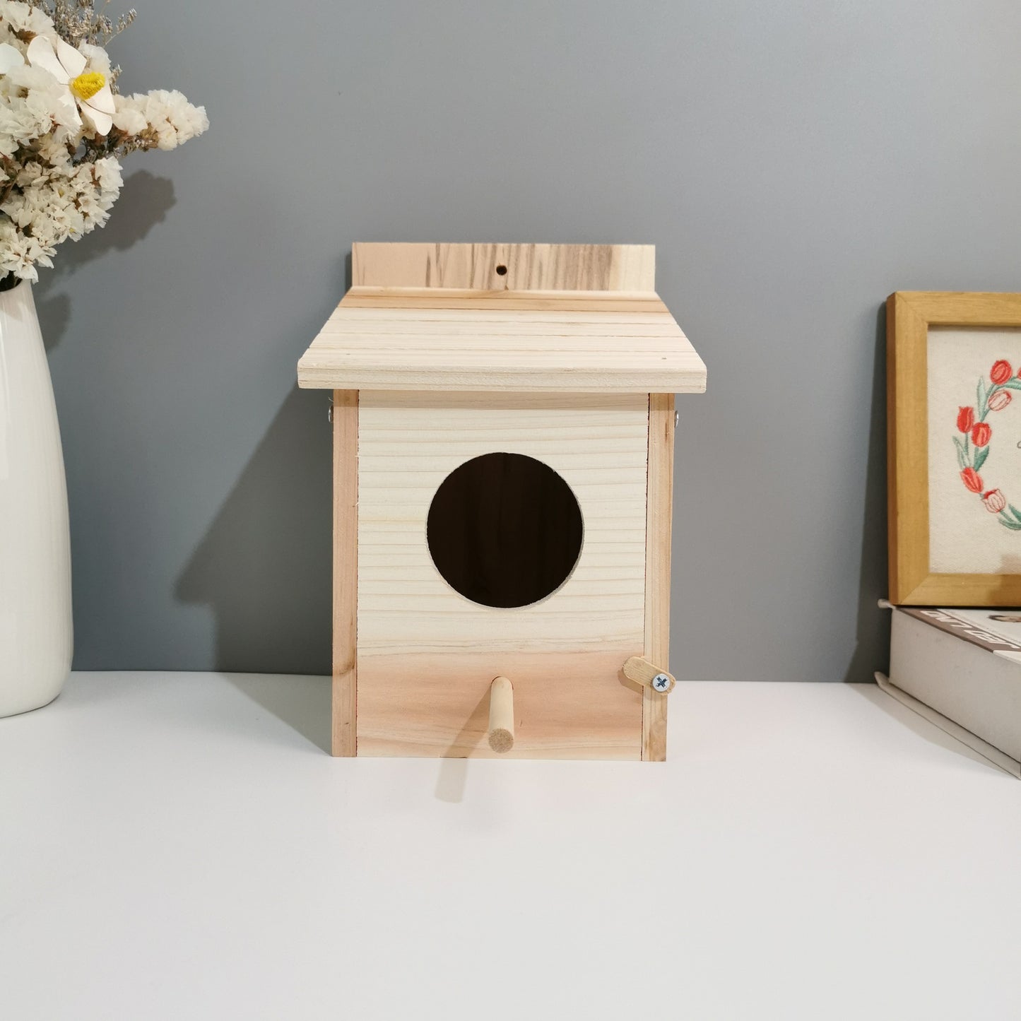 Wooden Bird Nest