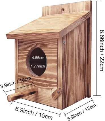 Wooden Bird Nest
