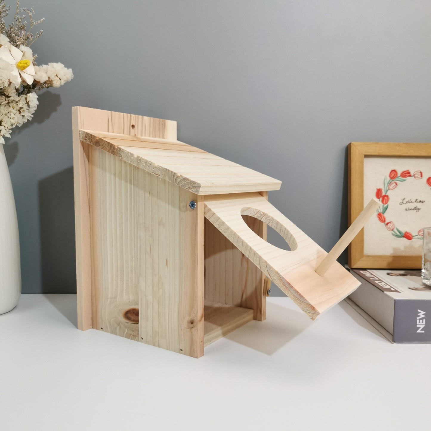 Wooden Bird Nest