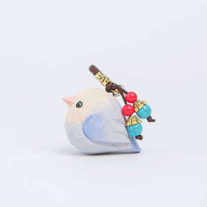 Wooden Bird Pendant