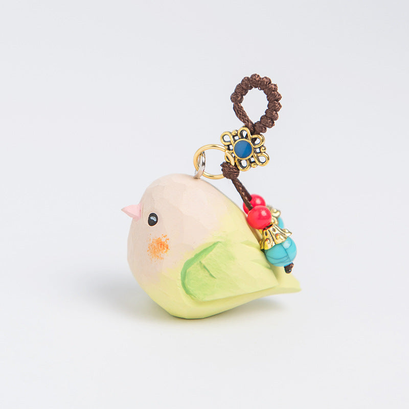 Wooden Bird Pendant