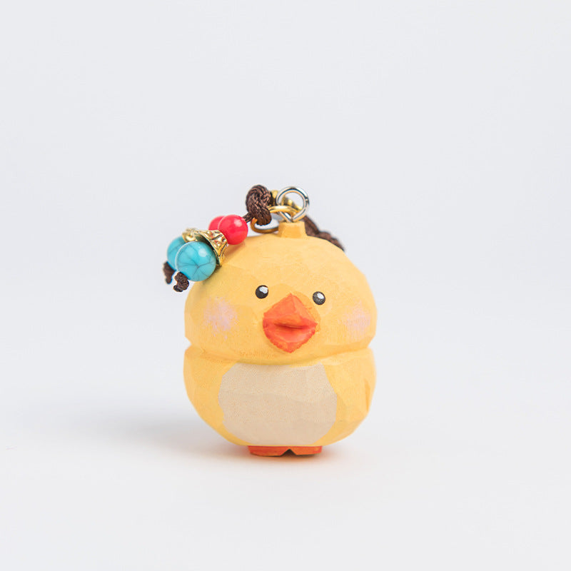 Wooden Bird Pendant