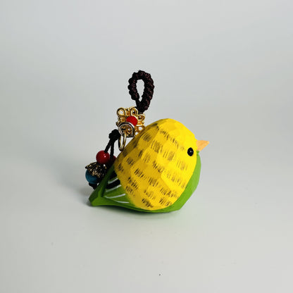 Wooden Bird Pendant