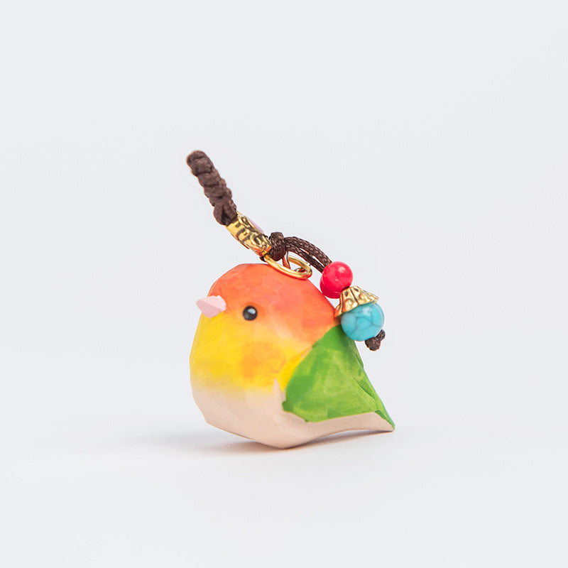 Wooden Bird Pendant