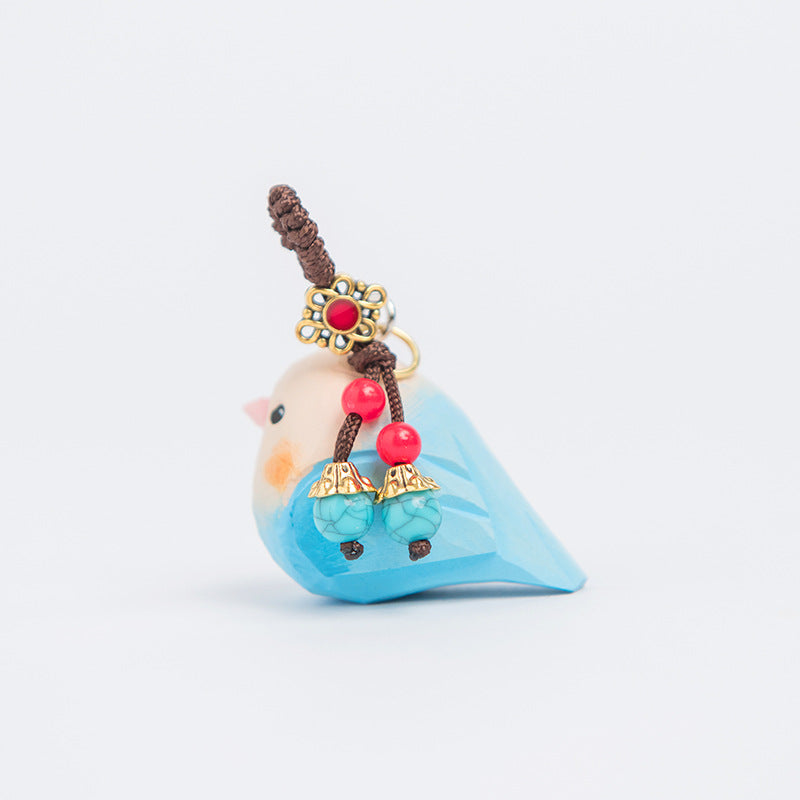 Wooden Bird Pendant