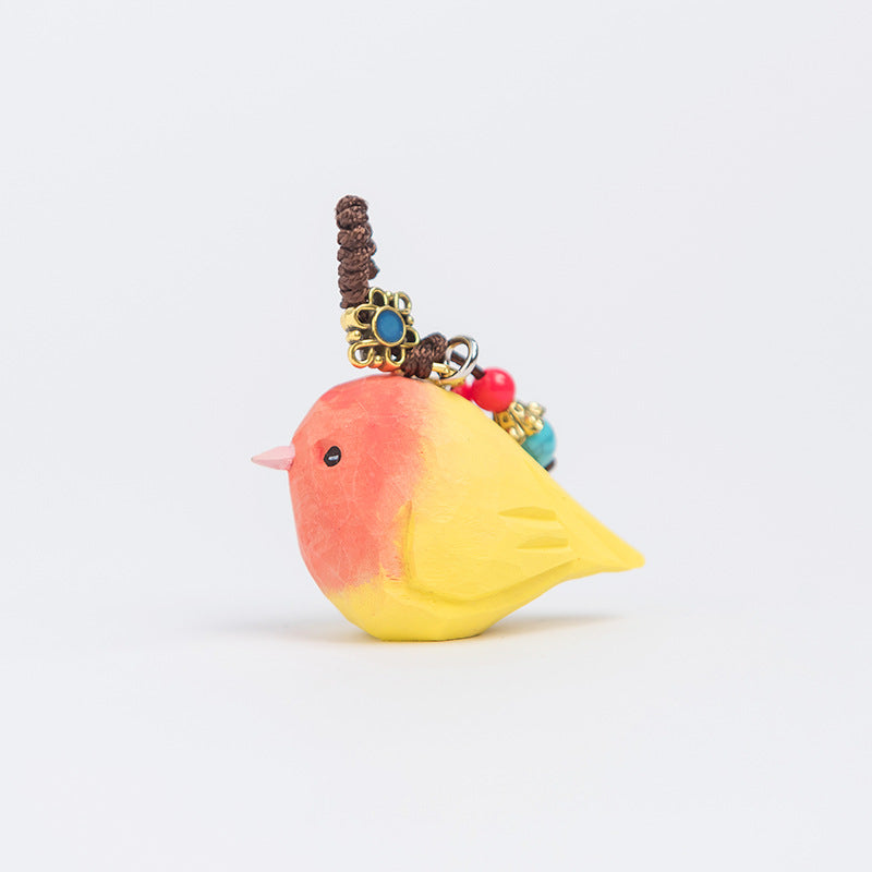Wooden Bird Pendant