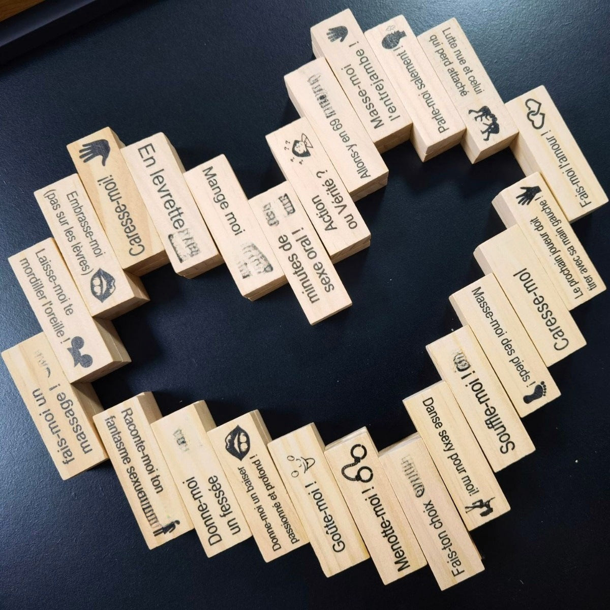 Wooden Block Tower Stacking Game