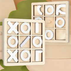 Blue White Tic-Tac-Toe