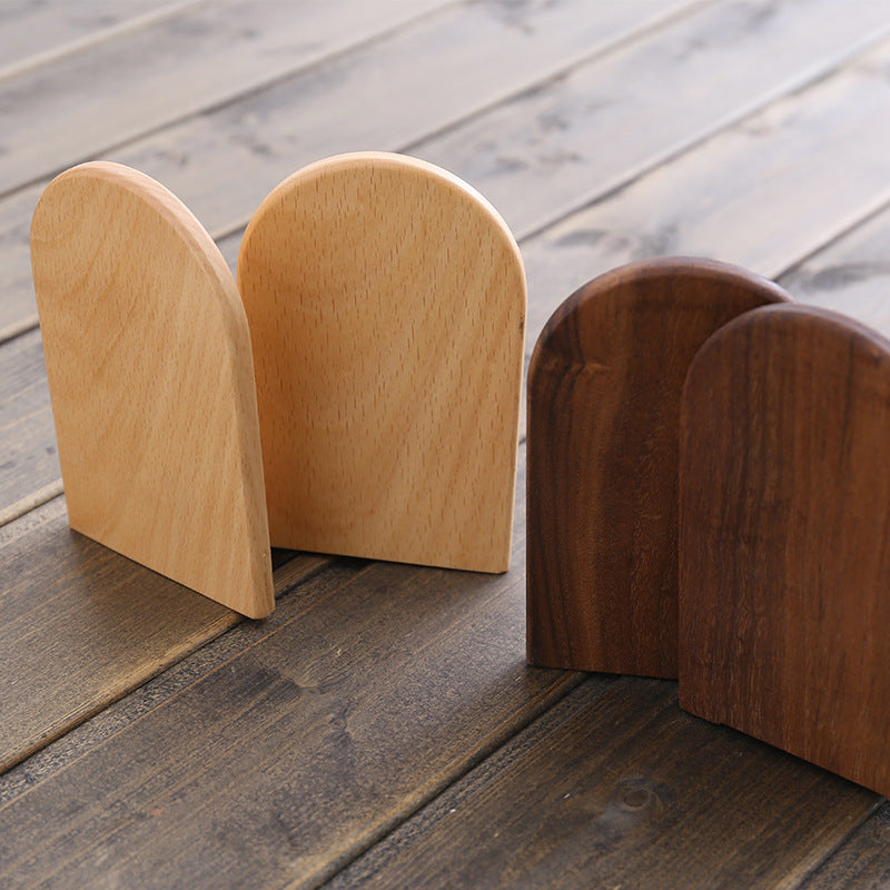 Wooden Bookends