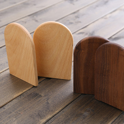 Wooden Bookends