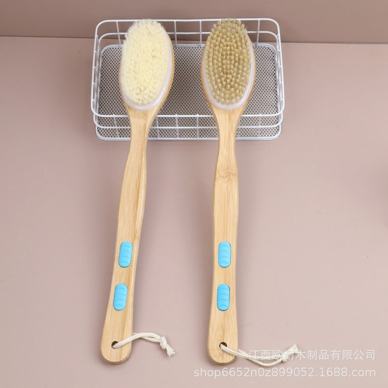 Wooden bristle brush