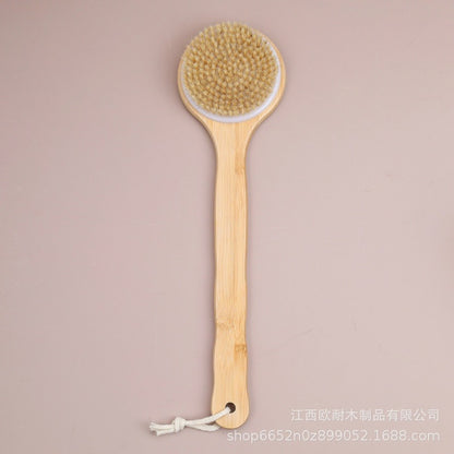 Wooden bristle brush