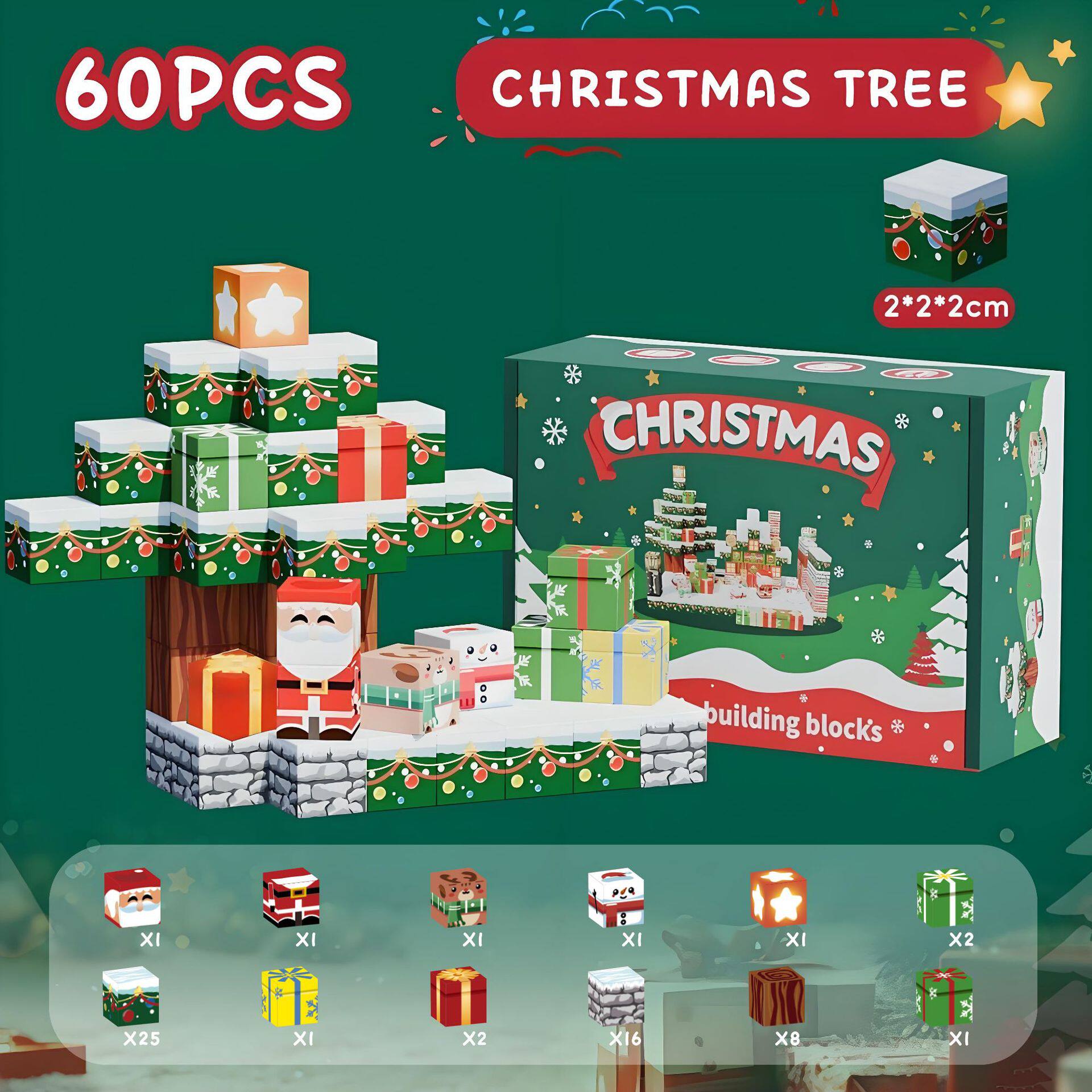 Wooden Building Blocks Educational Toys