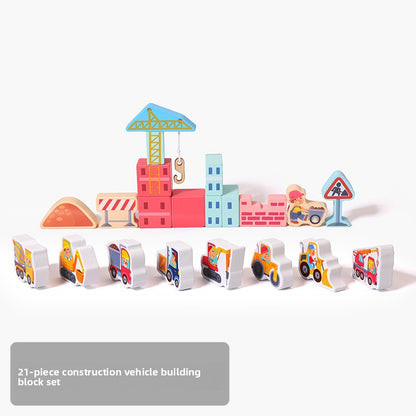 wooden building blocks