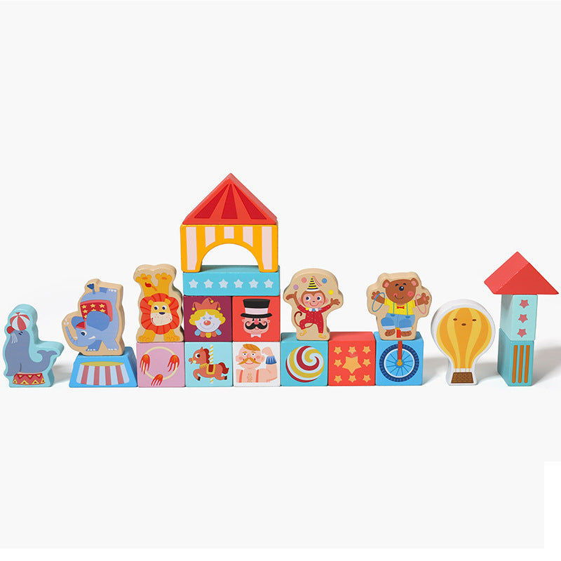 wooden building blocks