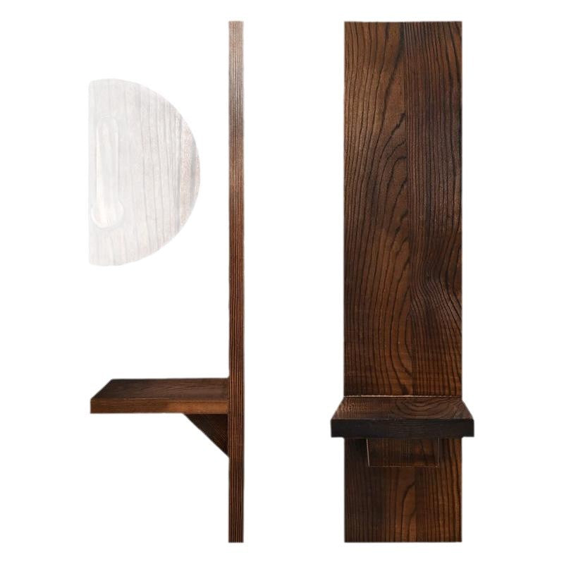 Wooden Candle Holder Floating Rack Cross-border Wholesale Wall-mounted Country Column Candle Holder Hanger for Farmhouse Wall Decoration