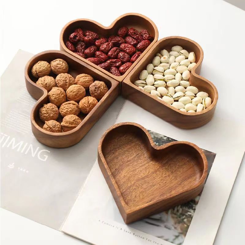 Wooden Candy Nut Serving Tray