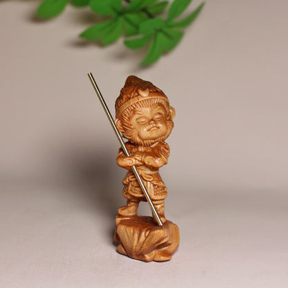 wooden carving ornament