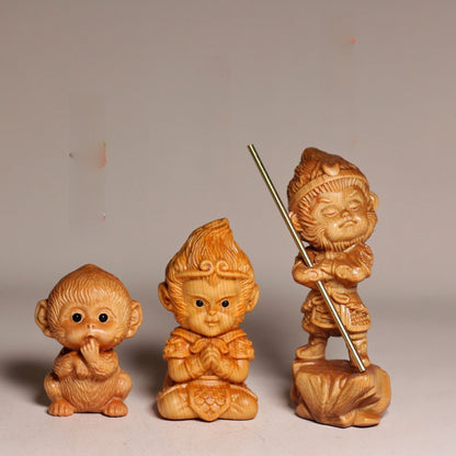 wooden carving ornament