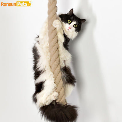 Wooden cat climbing frame