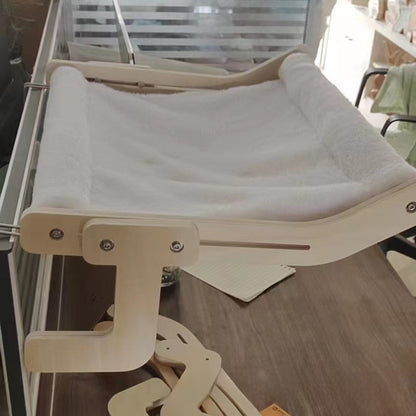 Wooden cat hammock
