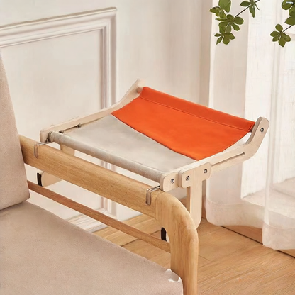 Wooden cat hammock