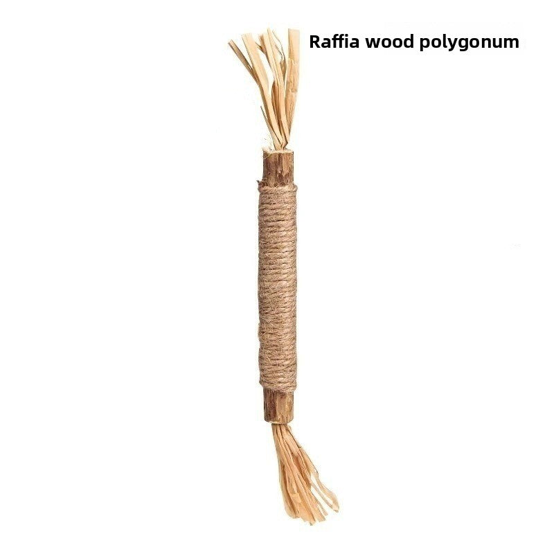 Wooden Catnip Chew Toys