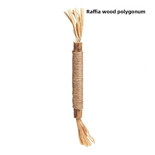 Wooden Catnip Chew Toys