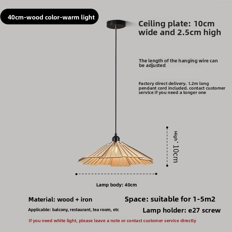Wooden Chandelier Lighting for Restaurant and Home