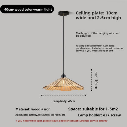 Wooden Chandelier Lighting for Restaurant and Home