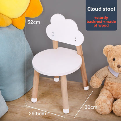 Wooden Children Learning Table and Chair Set