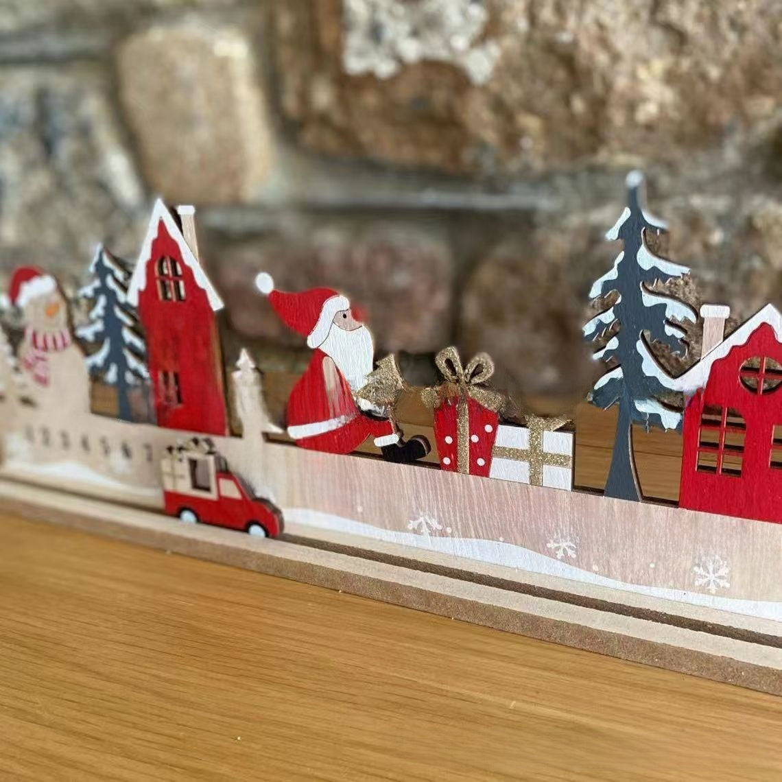 Wooden countdown calendar