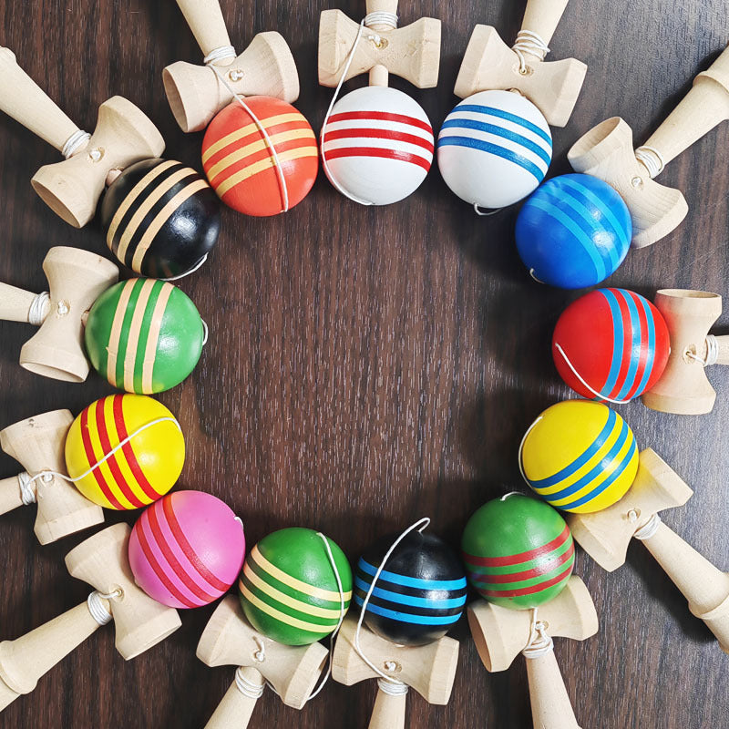 Wooden Crackle Puzzle Ball