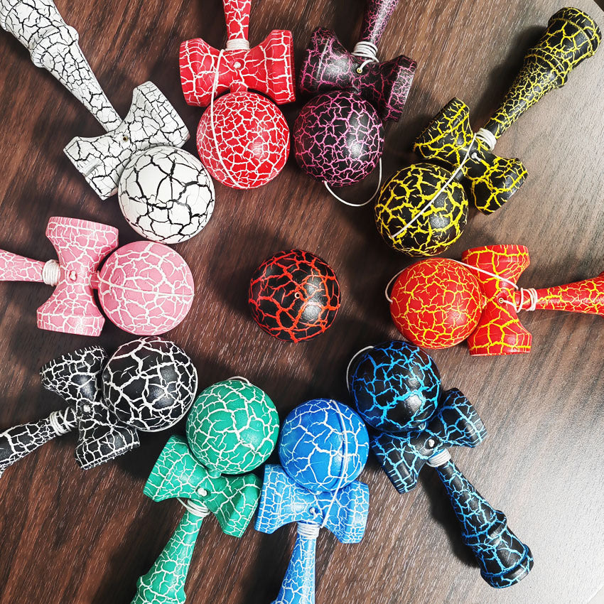 Wooden Crackle Puzzle Ball