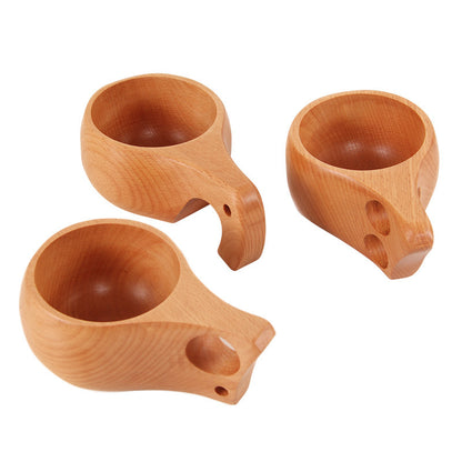 wooden cup