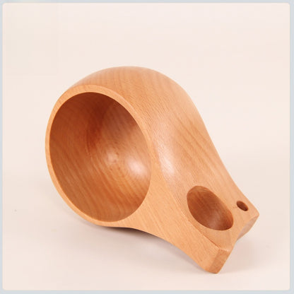 wooden cup