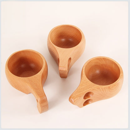 wooden cup