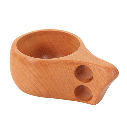 wooden cup