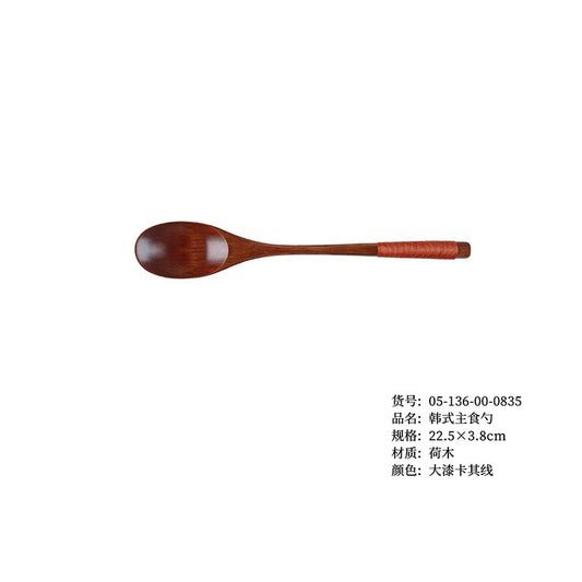 wooden cutlery set