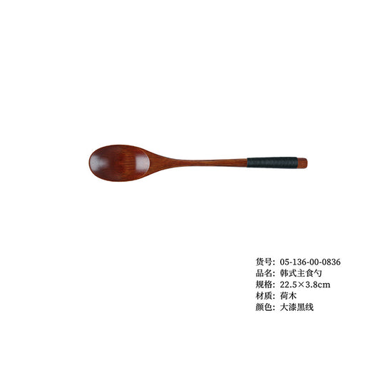 wooden cutlery set