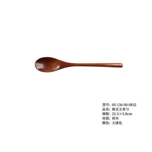 wooden cutlery set
