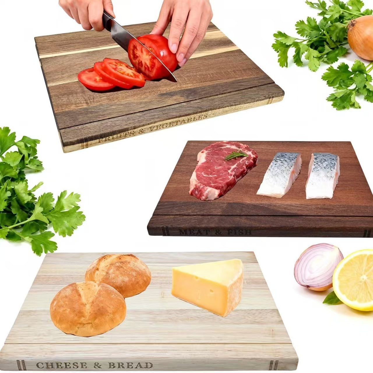 Wooden cutting board
