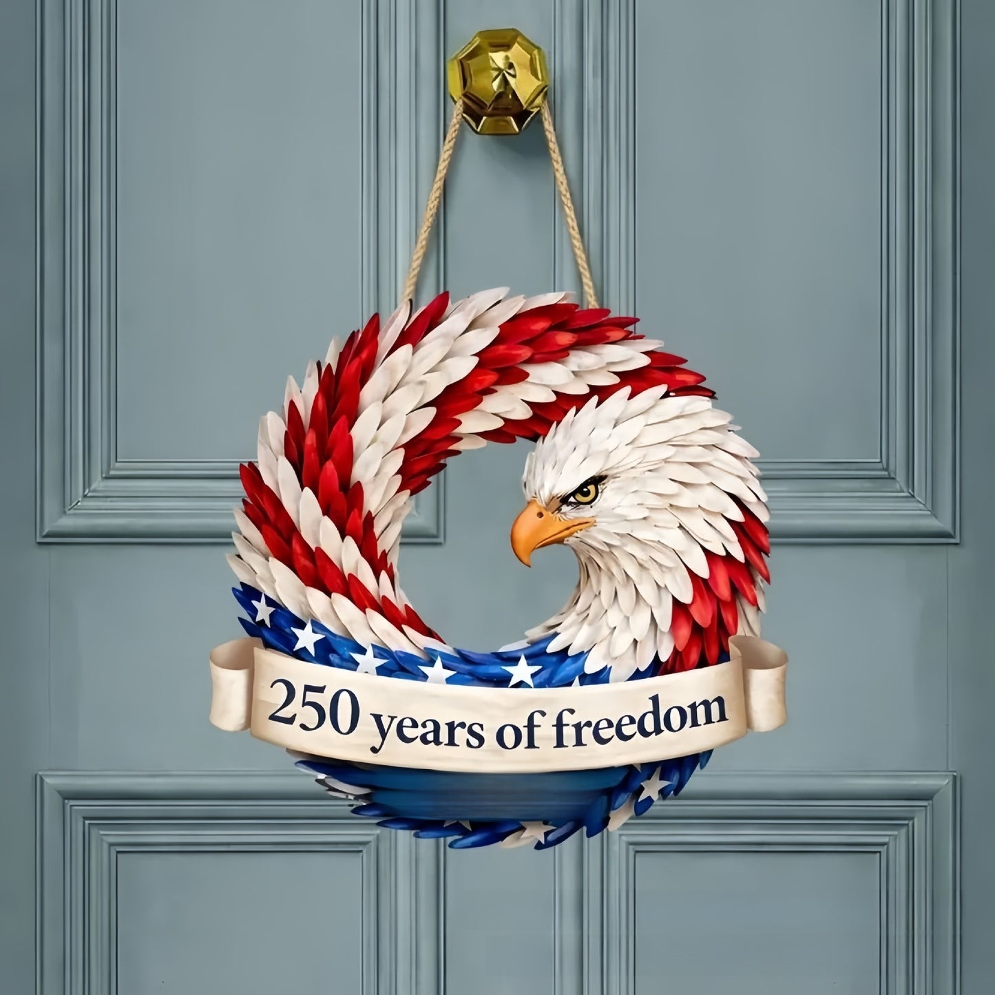 Wooden decorative sign