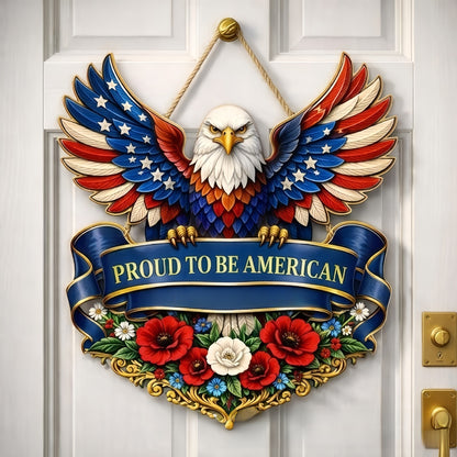 Wooden decorative sign